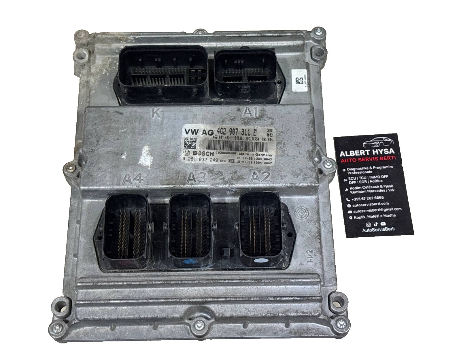 Bosch ECU 0281032249 4g2907311e EDC17CP54