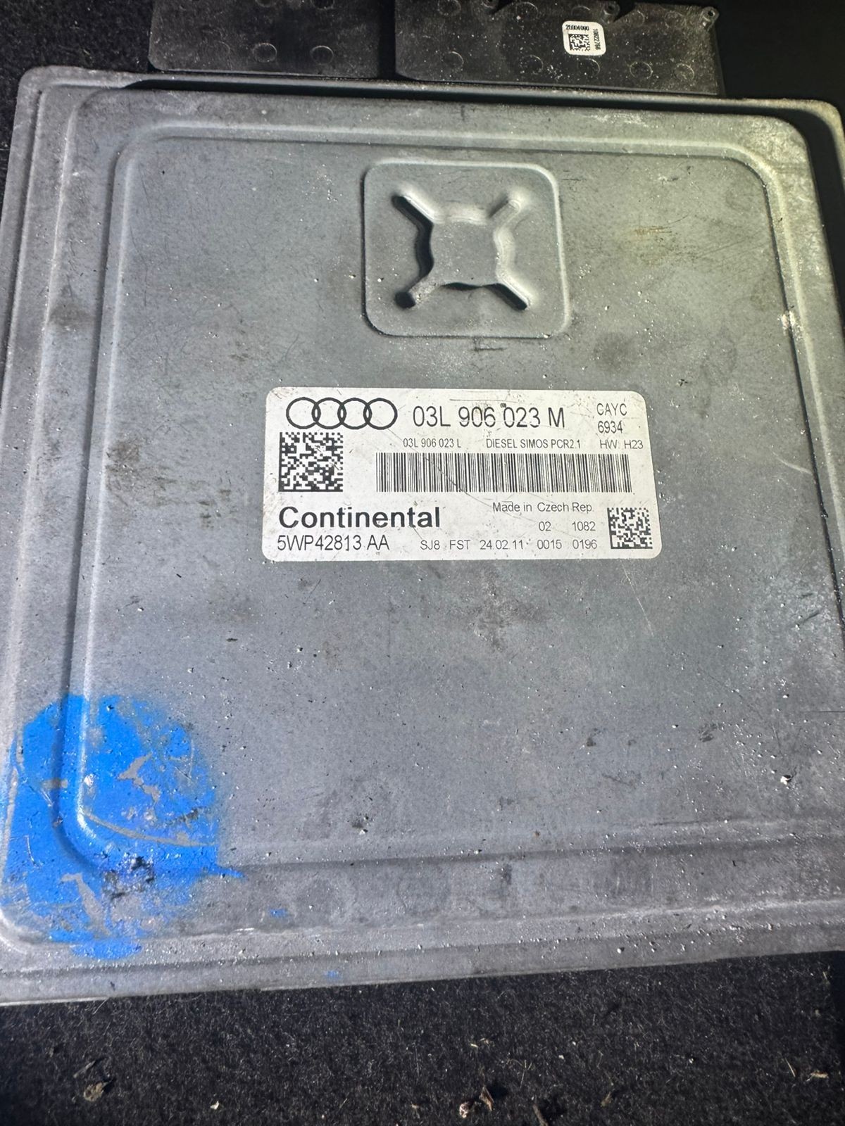 ECU 03L906023M Simos PCR 2.1 Continental 5WP42813AA CAYC (1.6 TDI)