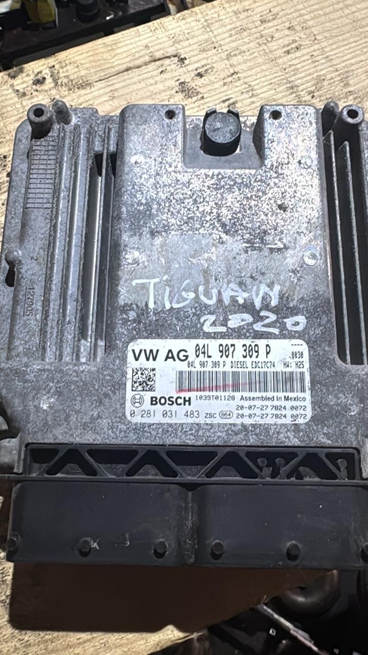 Bosch ECU 04L907309P Diesel EDC17C74 H25 0281031483 VW Audi Engine Unit