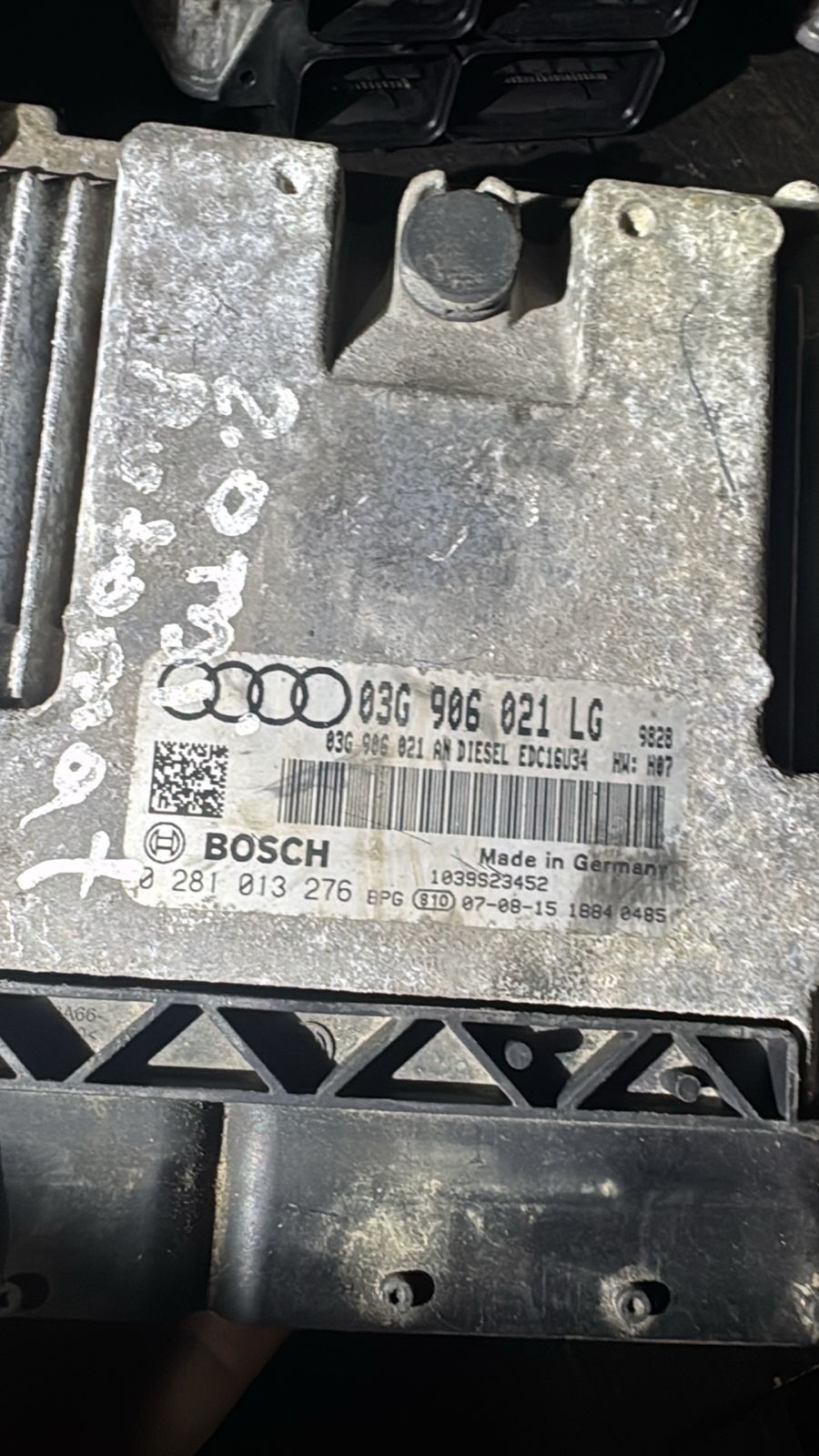 Bosch ECU 03G906021LG Diesel EDC16U34 H07 0281013276 VW Audi Engine Unit