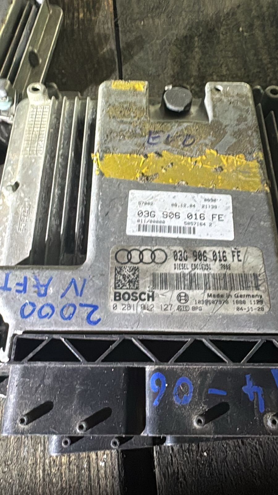 Bosch ECU 03G906016FE EDC17U31 0281012127 VW Audi Engine Control Unit