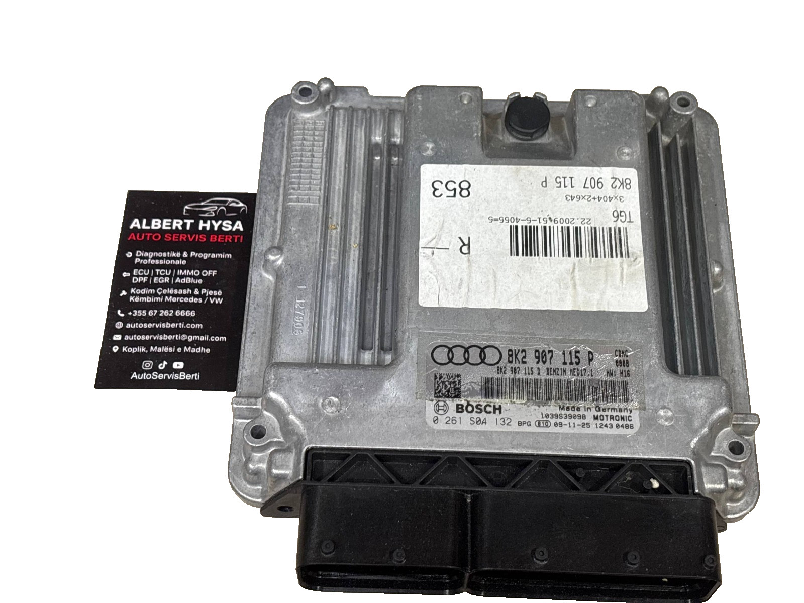 Bosch ECU 8K2907115P MED17.1 0261S04132 Audi VW Engine Control Unit