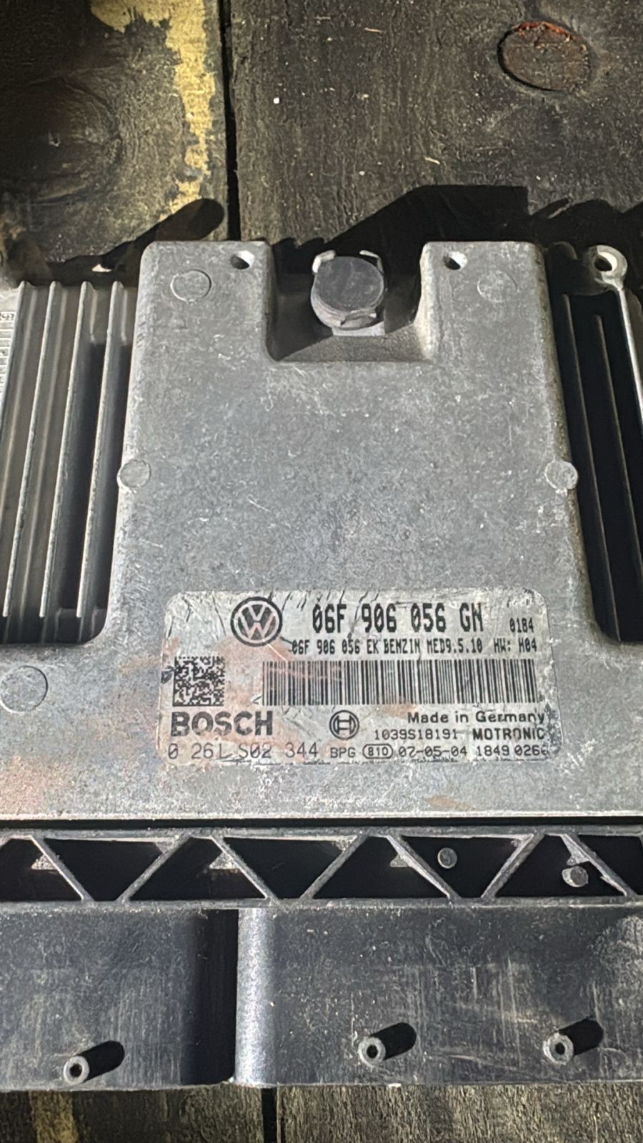 Bosch ECU 06F906056GN MED9.5.10 0261S02344 VW Audi Engine Control Unit