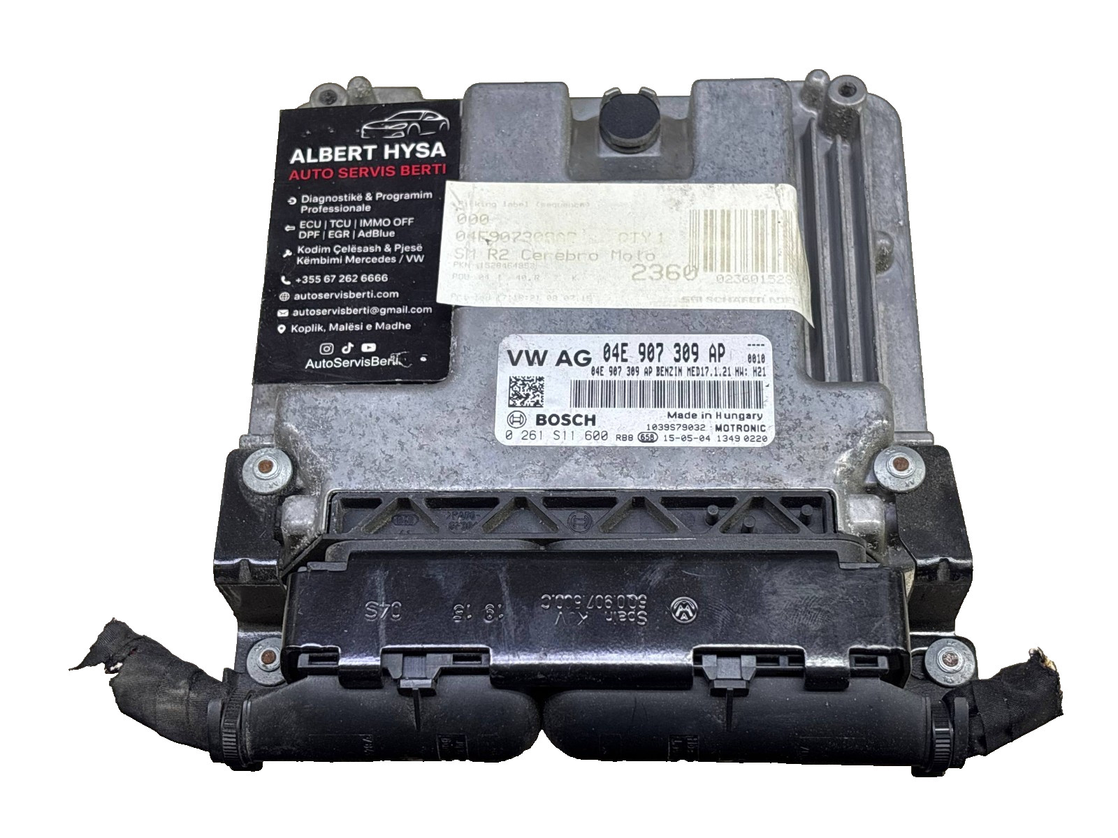 Bosch ECU 04E907309AP MED17.1.21 0261S11600 VW Audi Engine Control Unit