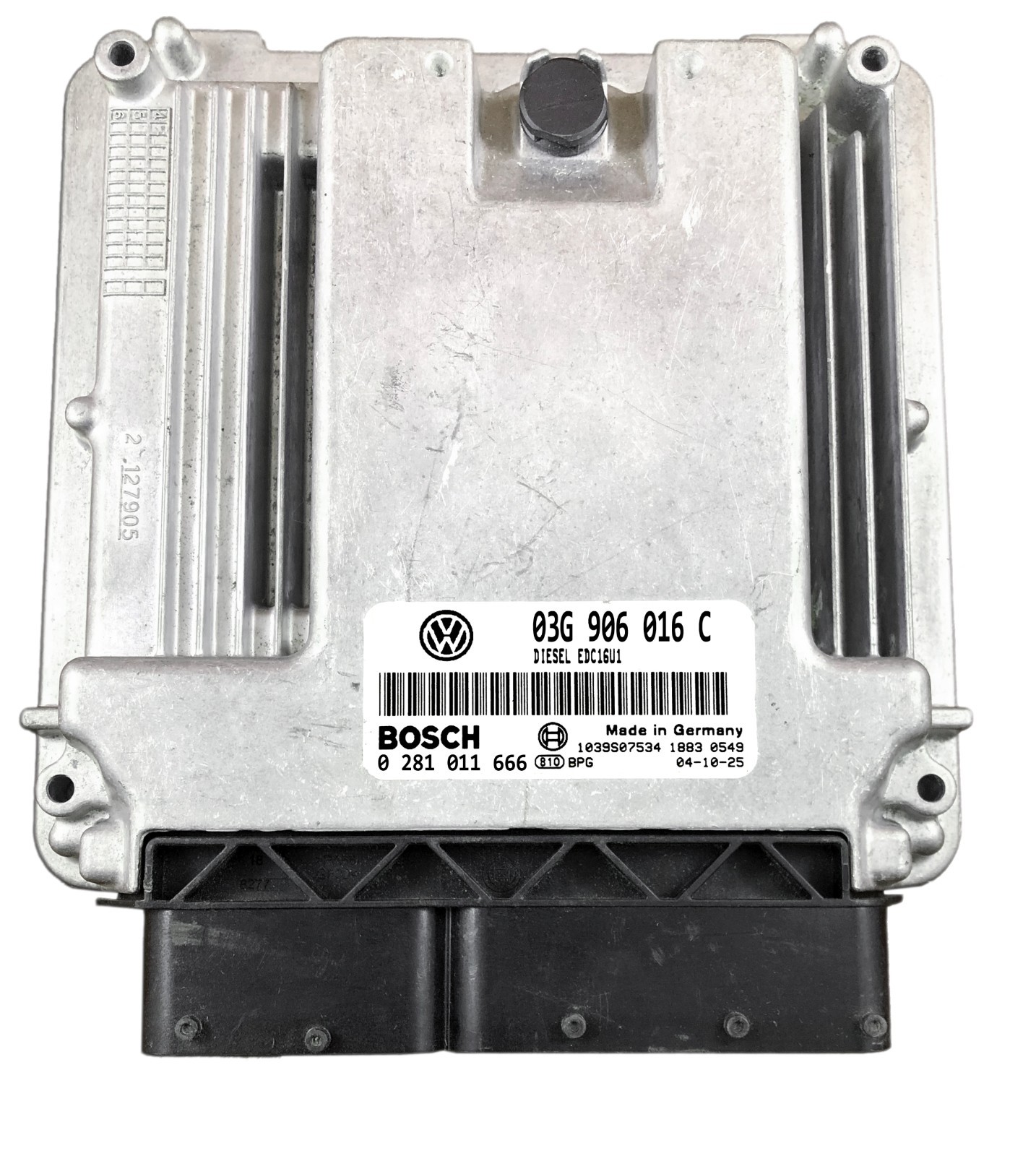 Bosch ECU 03G906016C EDC16U1 0281011666 VW Audi Engine Control Unit