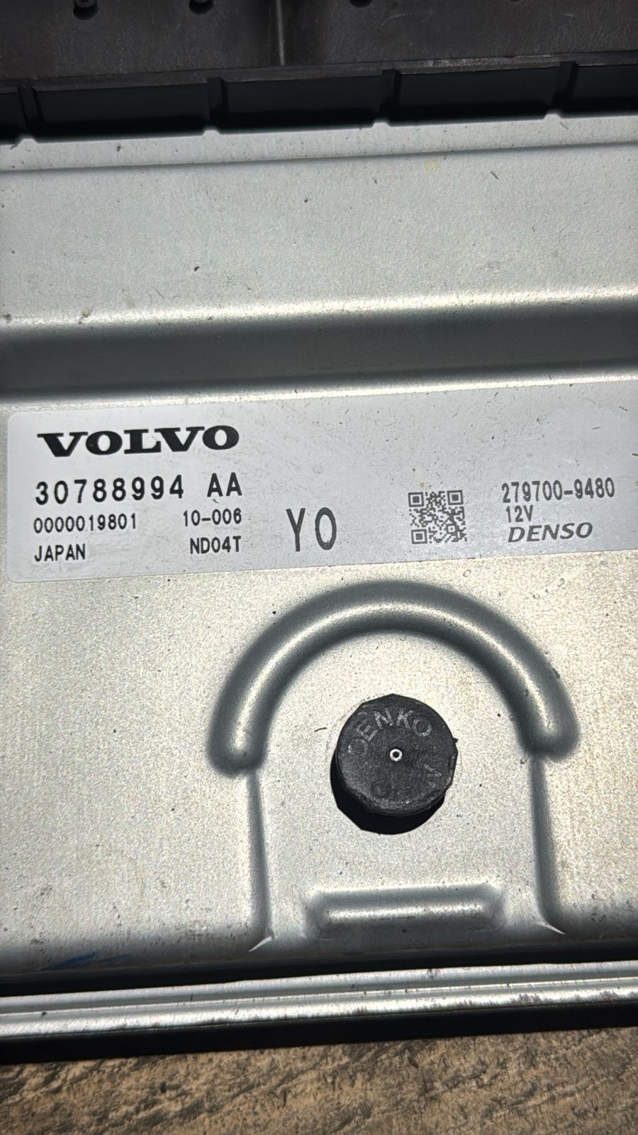 Denso ECU 30788994AA 279700-9480 Volvo Engine Control Module ECM Unit