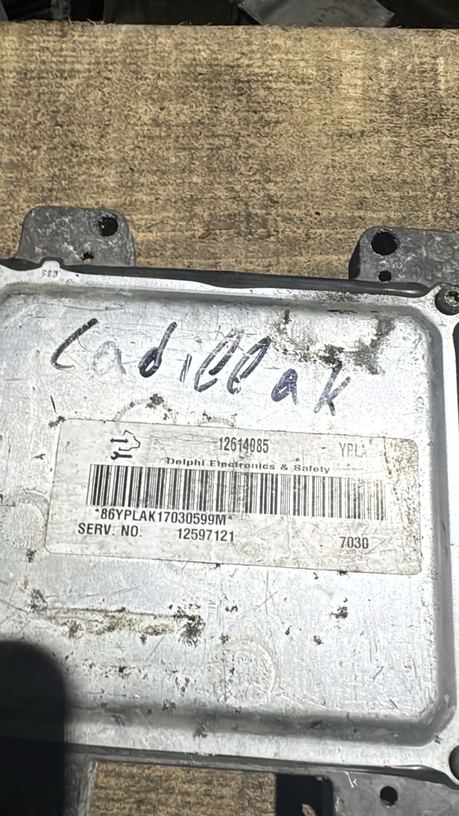 Delphi ECU 12614085 12597121 Engine Control Unit ECM Module