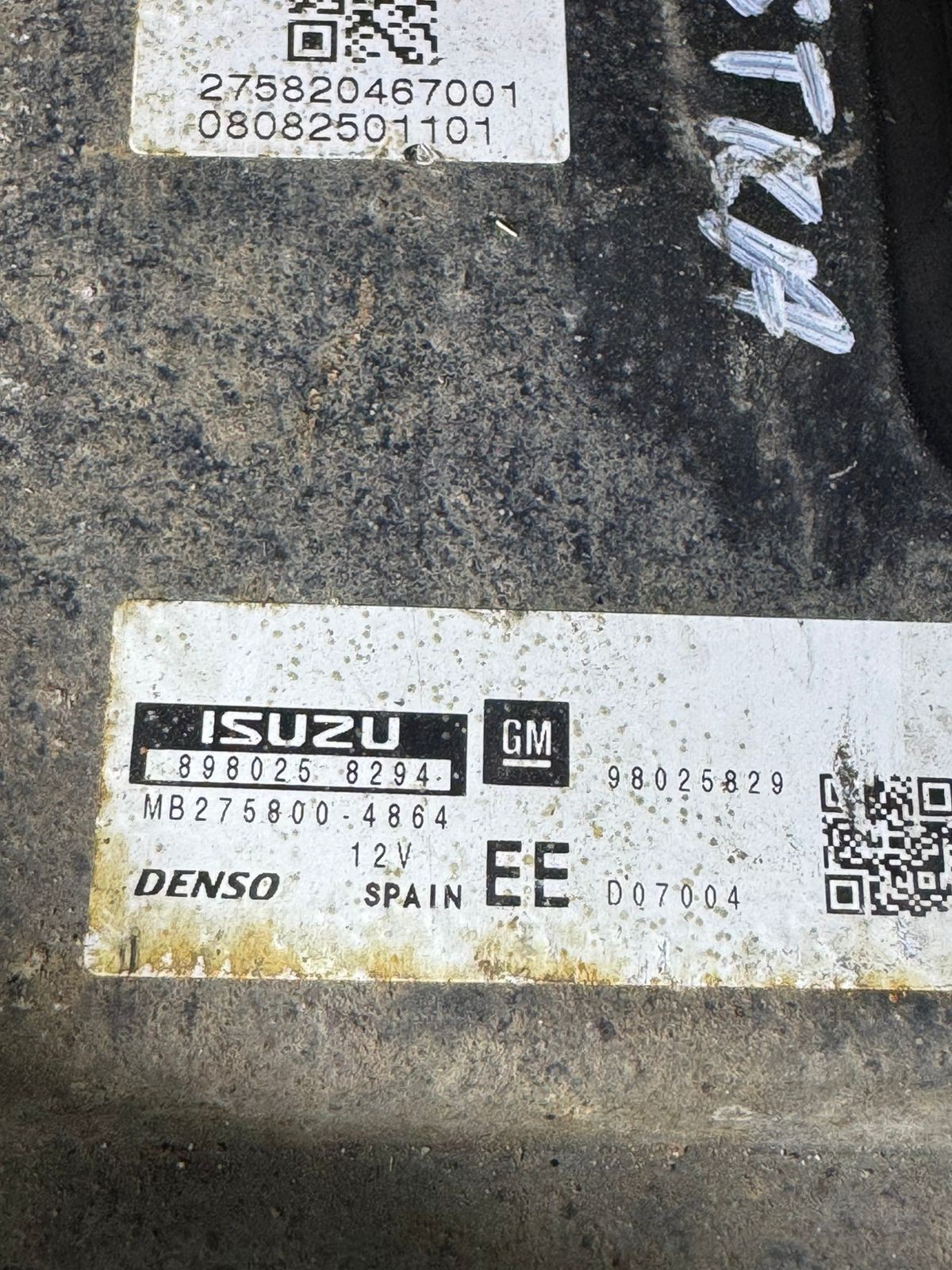 Denso ECU 8980258294 MB275800-4864 Engine Control Unit