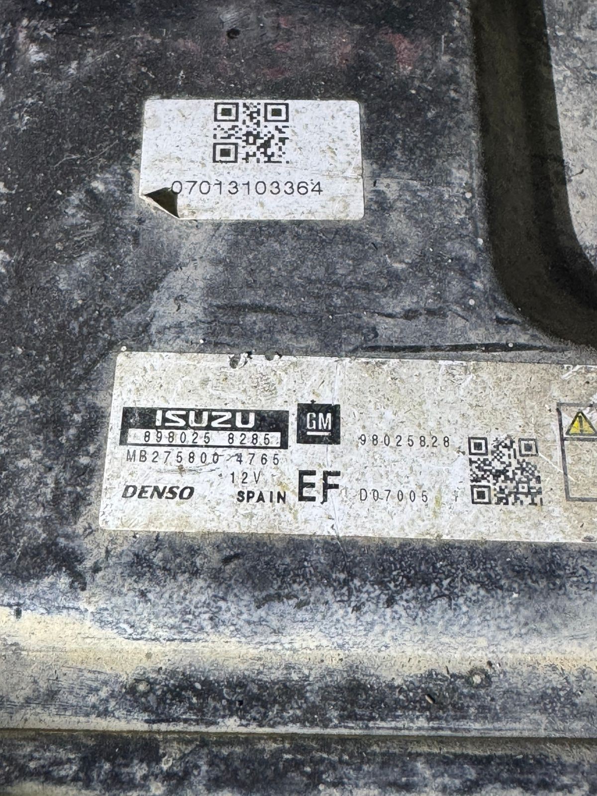 Denso ECU 8980254765 MB275800-4765 Engine Control Unit