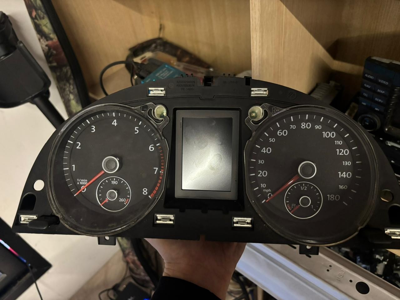 VW Passat CC Instrument Cluster 3C8920970M Dashboard Speedometer 2.0 TSI