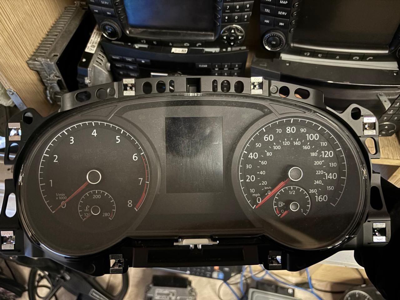 VW Golf 7 Instrument Cluster 5G1920841B Dashboard Speedometer Display Unit