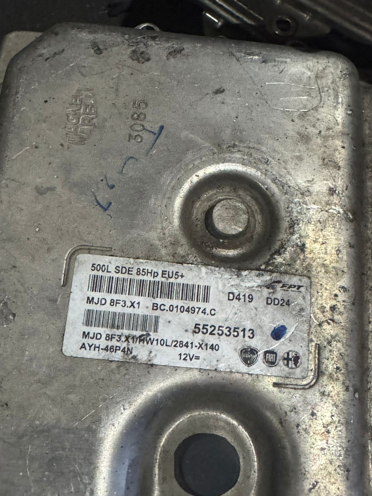 Magneti Marelli ECU 55253513 MJD8F3.X1 BC0104974C Engine Control Module OEM