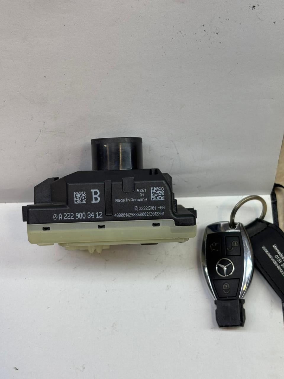 Mercedes EZS ESL ELV A2229003412 Ignition Switch Start Module