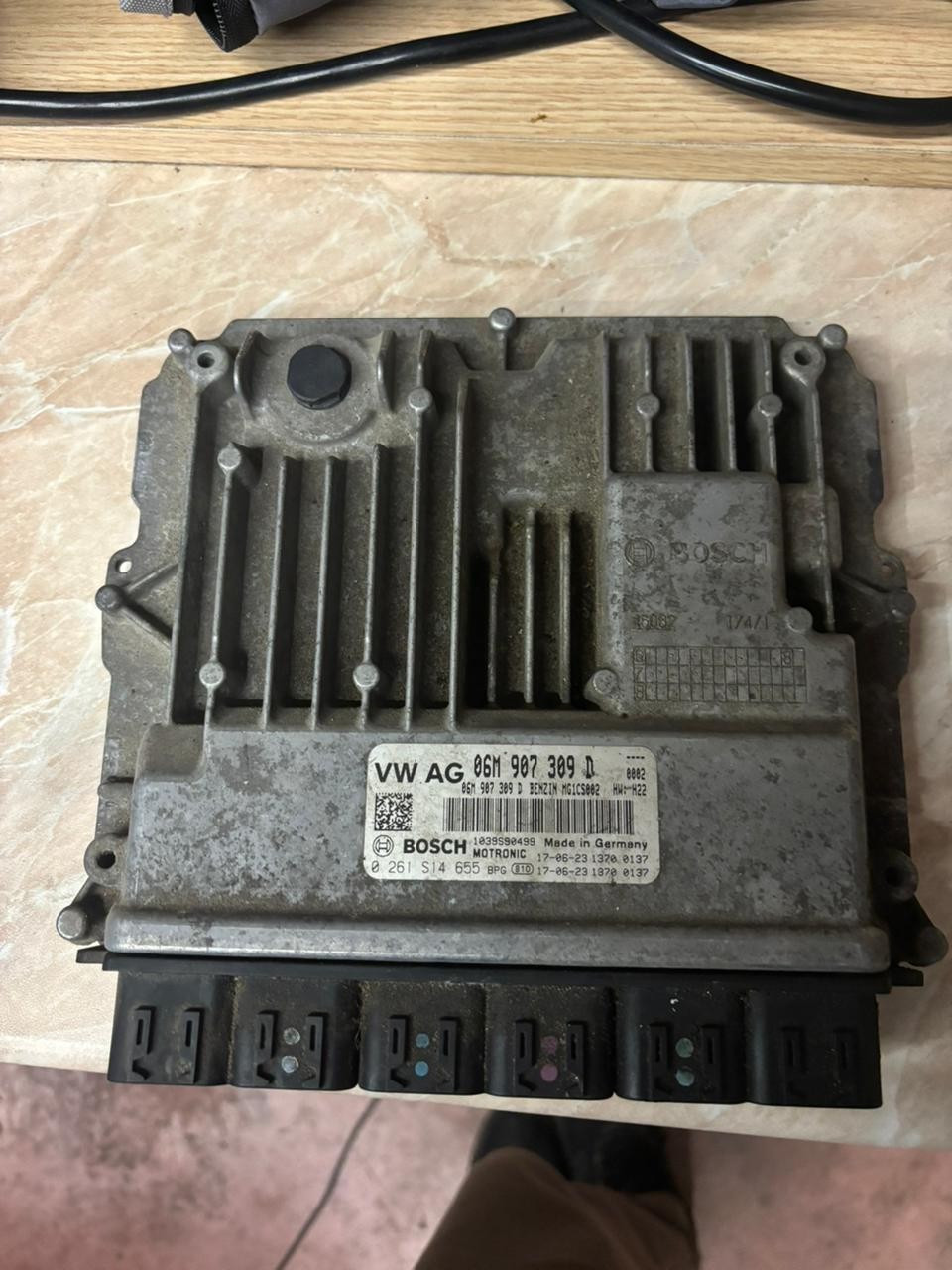 Bosch ECU 06M907309D 0261S14655 Engine Control Unit