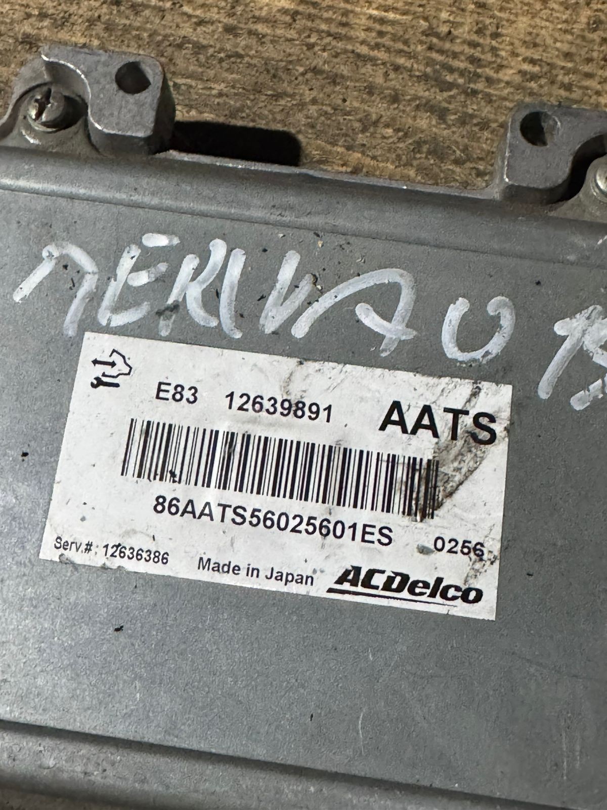 Delco ECU 12639891 AATS E83 12636386 Engine Control Unit