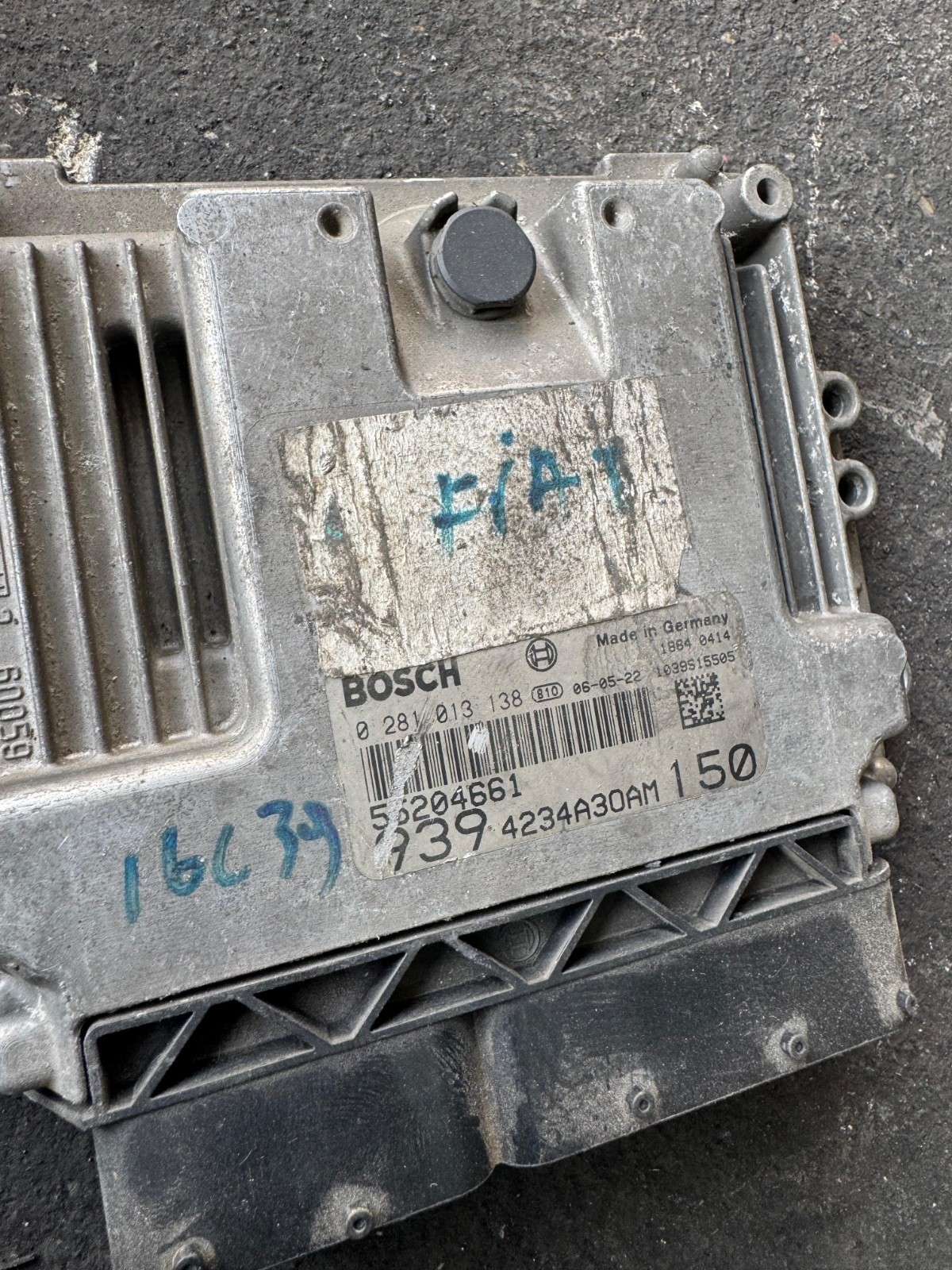 Bosch ECU 55204661 EDC16C39 0281013138 Engine Control Module