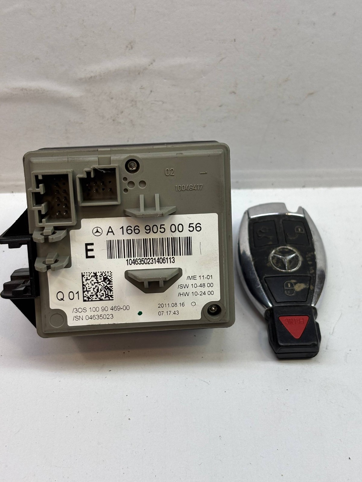 Mercedes EZS ESL ELV A1669050056 Ignition Switch Start Module