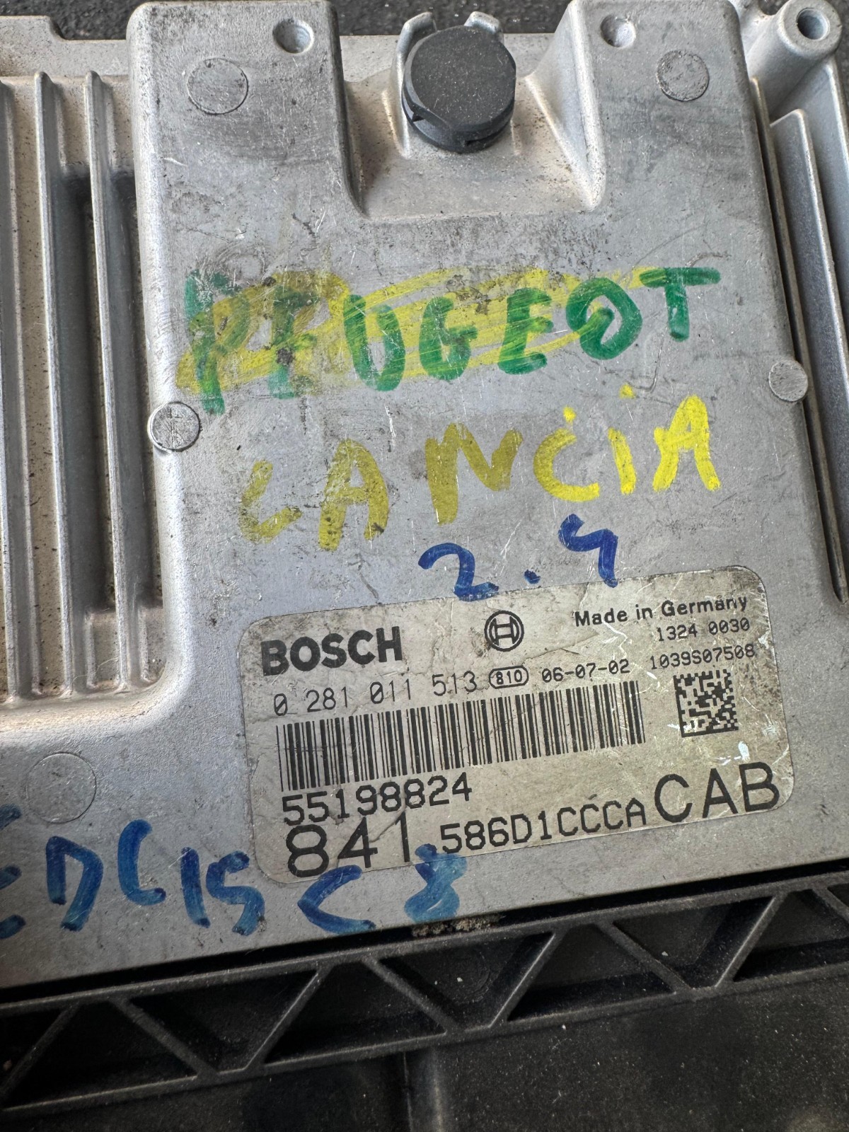 Bosch ECU 55198824 EDC16C8 0281011513 Engine Control Module