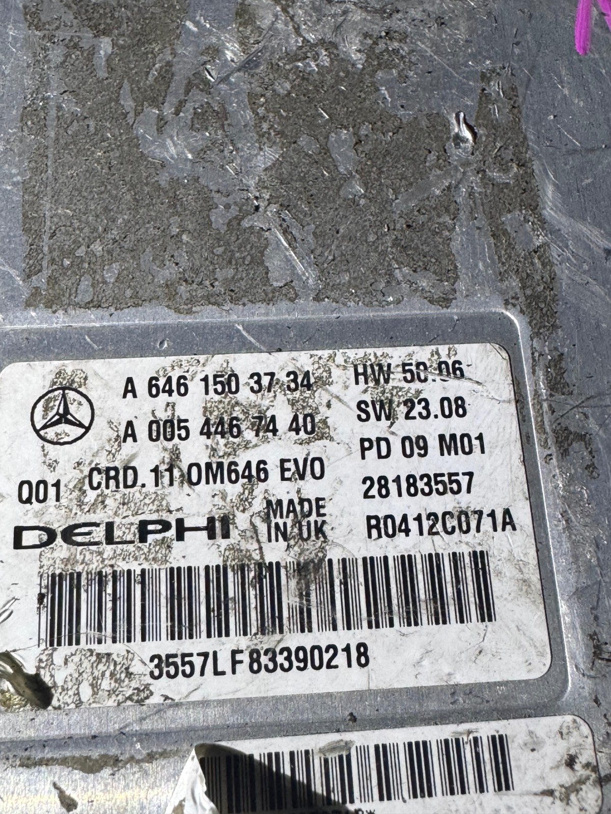 Mercedes Delphi ECU A6461503734 CRD.11 Engine Control Unit