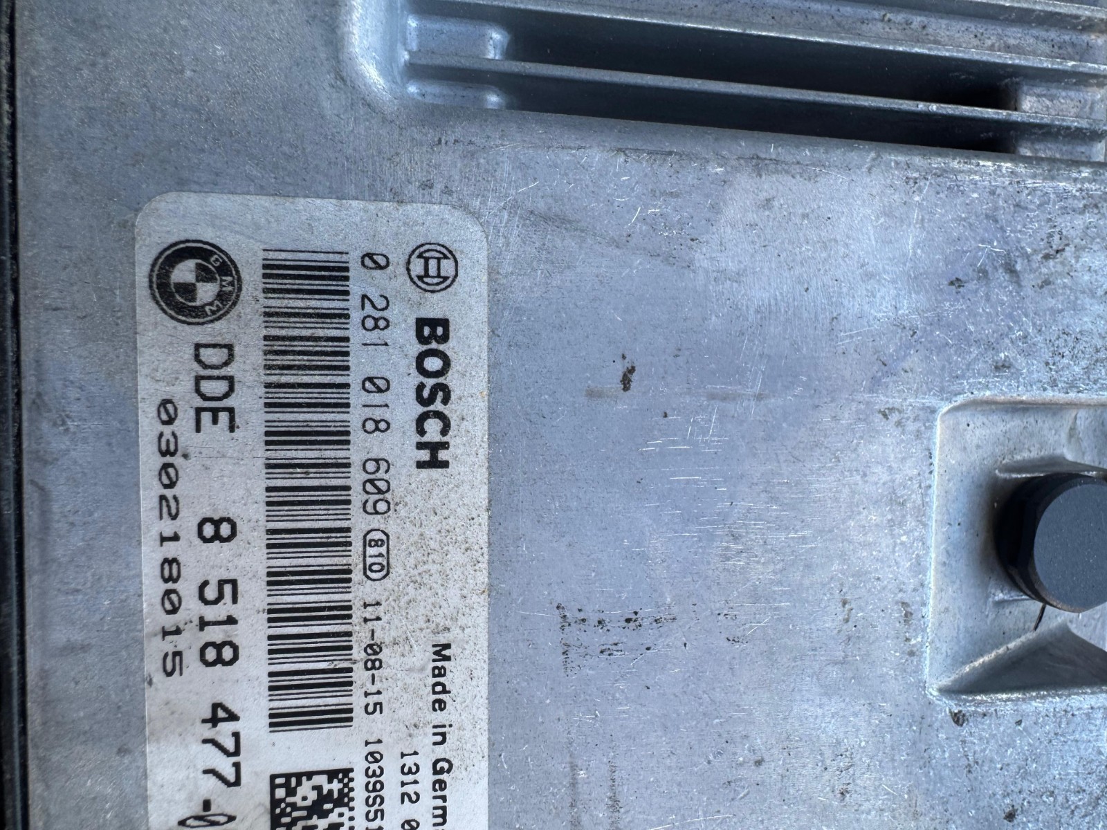 Bosch ECU DDE8518477 01 EDC17C50 0281018609 Engine Control Unit