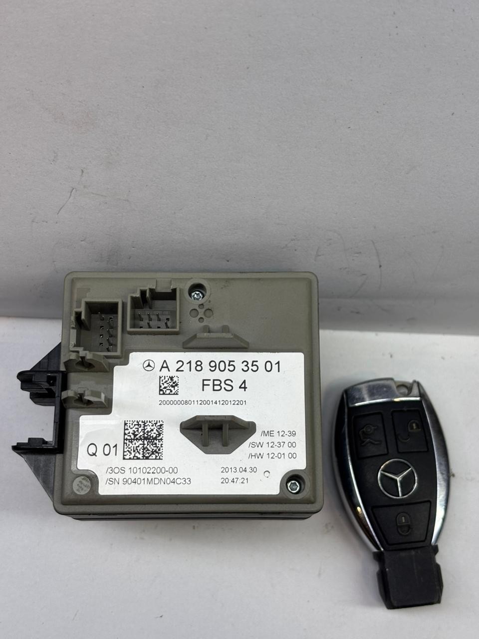 Mercedes EZS ESL ELV A2189053501 Ignition Switch Start Module