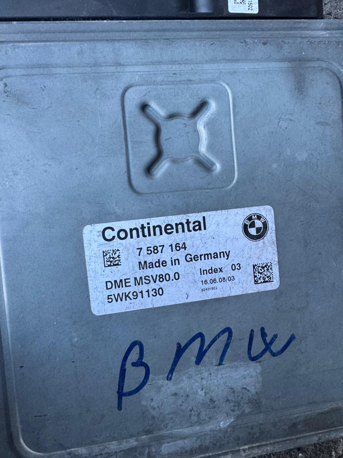 7587164 Continental 5WK91130 Diesel Engine Control Unit