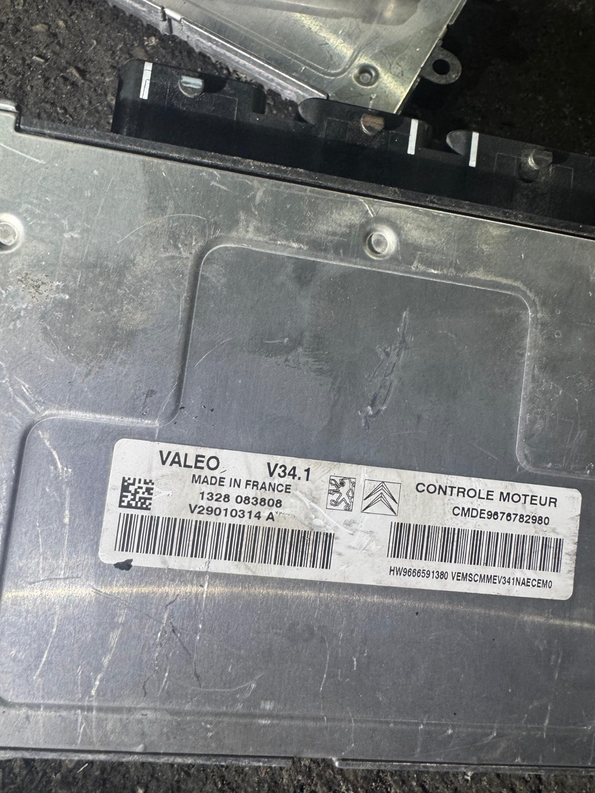 Valeo V34.1 ECU V29010314A CMDE9676782980 Engine Control Unit
