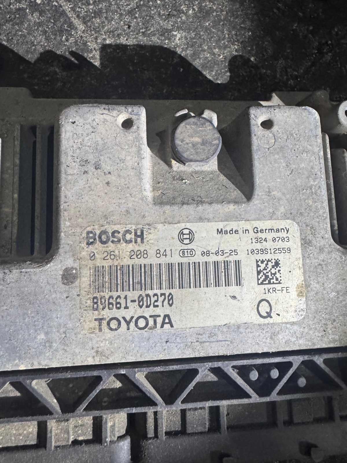 Bosch ECU 89661 0D270 0261208841 Engine Control Unit for Toyota