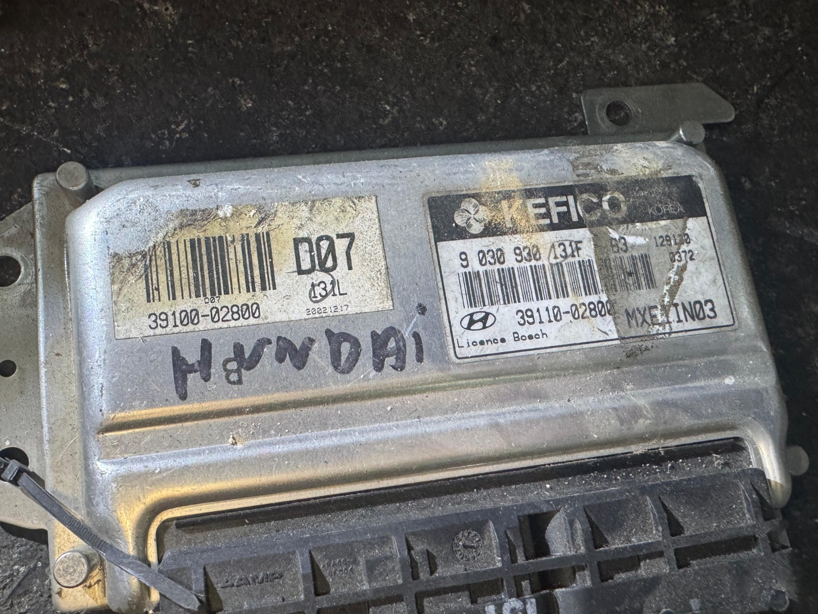 Kefico ECU 9030930131F 39110 02800 Engine Control Unit