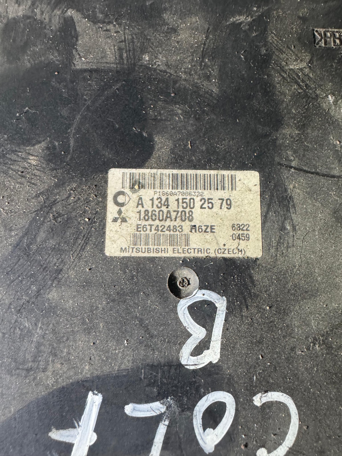 A1341502579 Mitsubishi E6T42483 1860A708 Engine ECU Unit