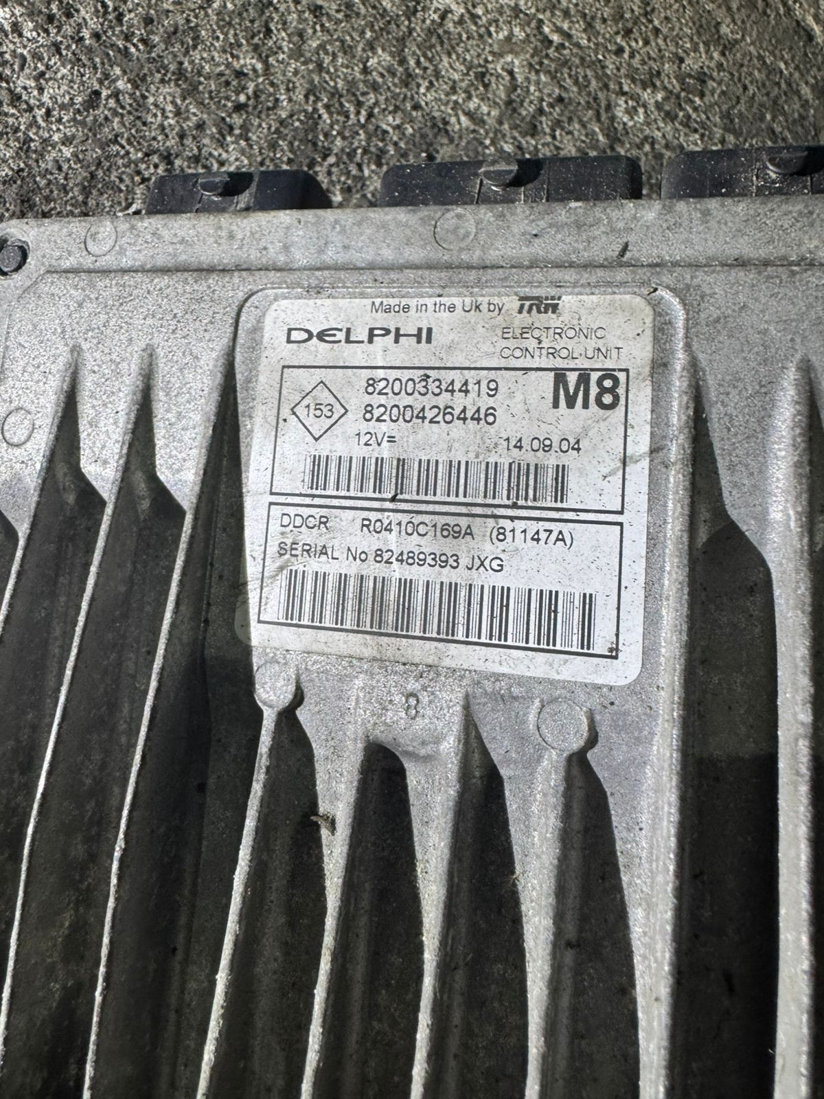 8200334419 Delphi DDCR 8200426446 Diesel Engine ECU