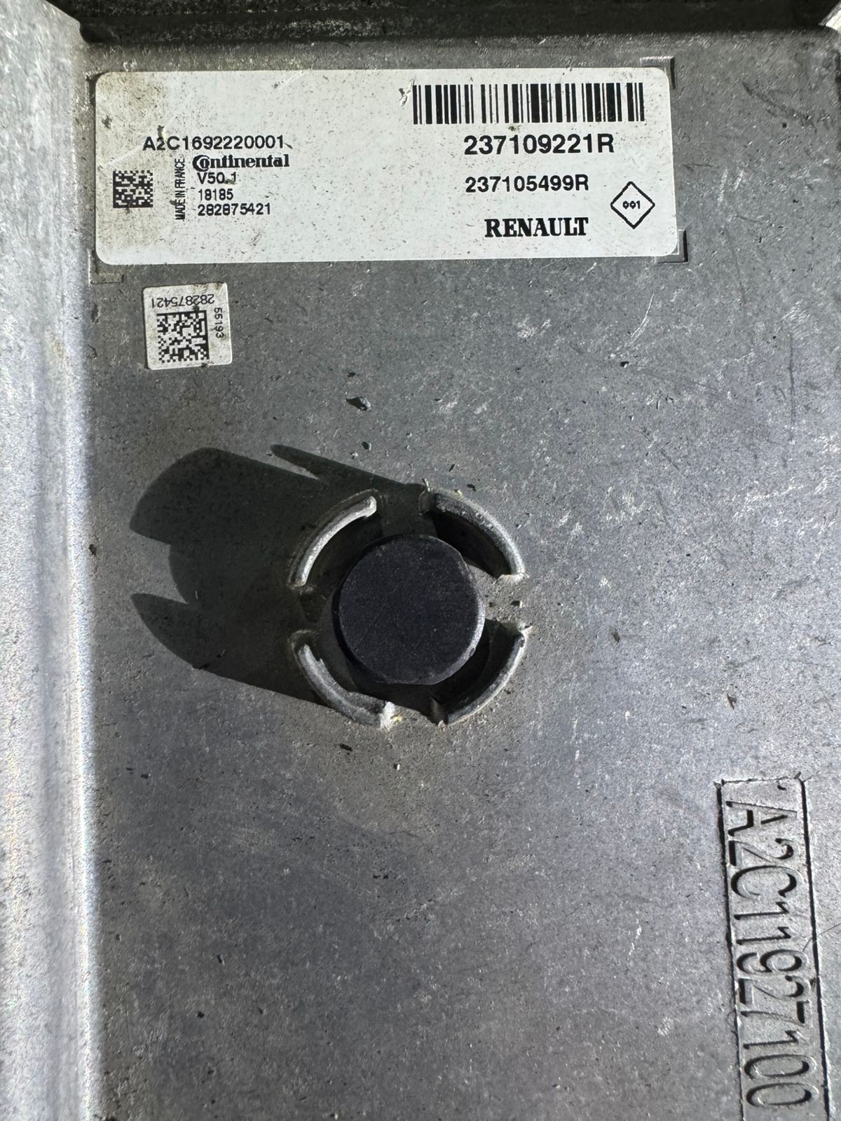 A2C1692220001 Continental V50.1 237109221R Engine Control Unit