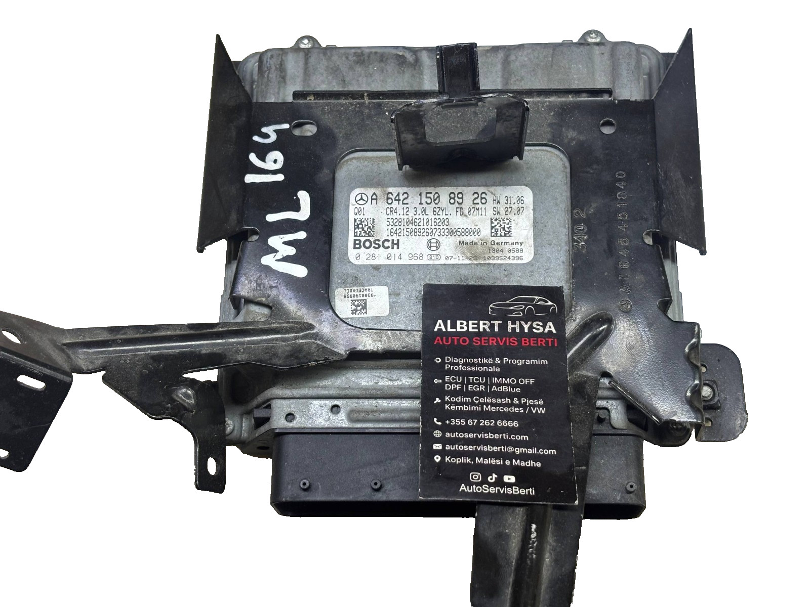 A6421508926 Bosch EDC16CP31 0281014968 Engine ECU Mercedes CDI