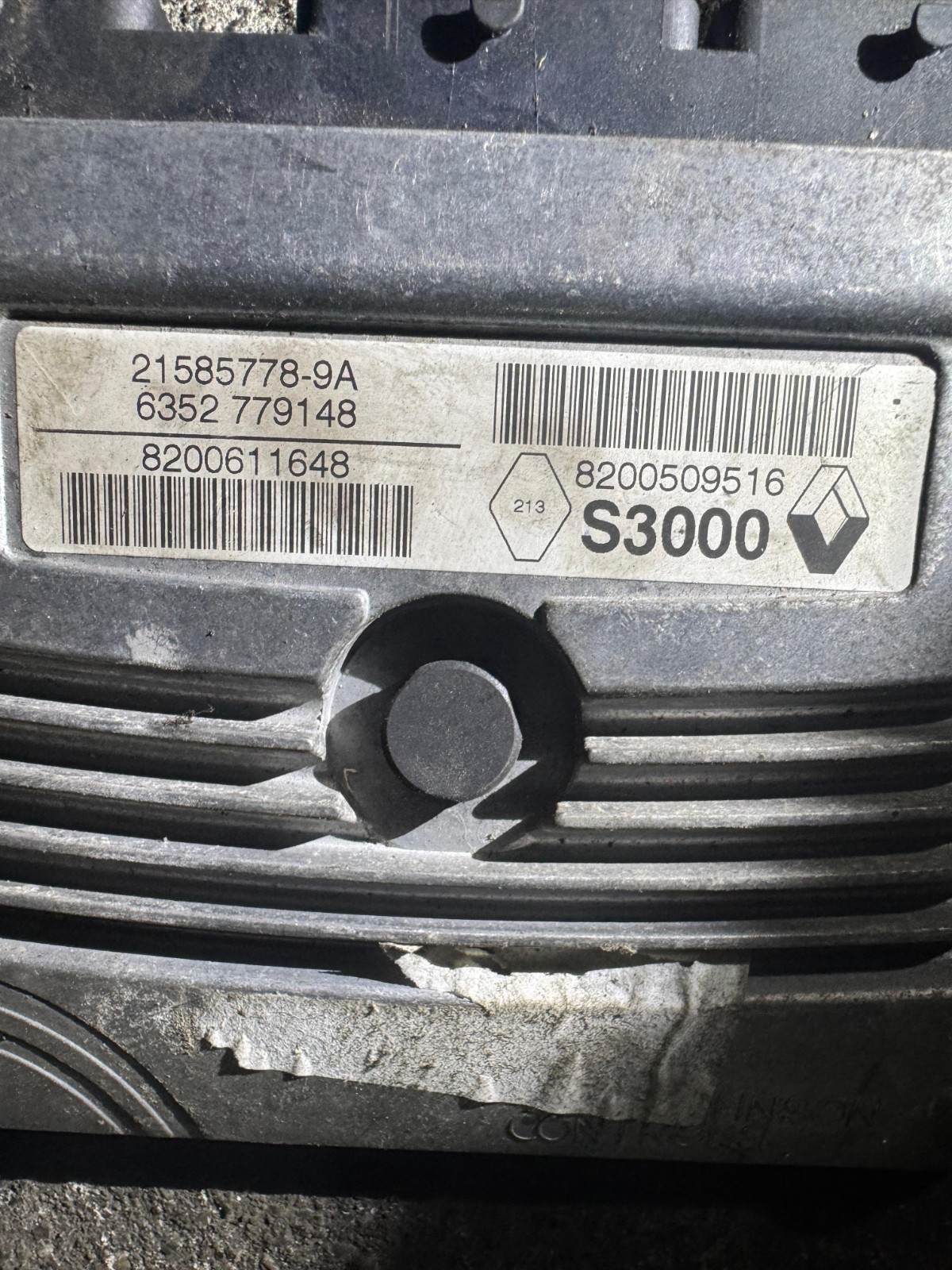 21585778 9A 6352778148 S3000 8200509516 Engine Control Unit ECU
