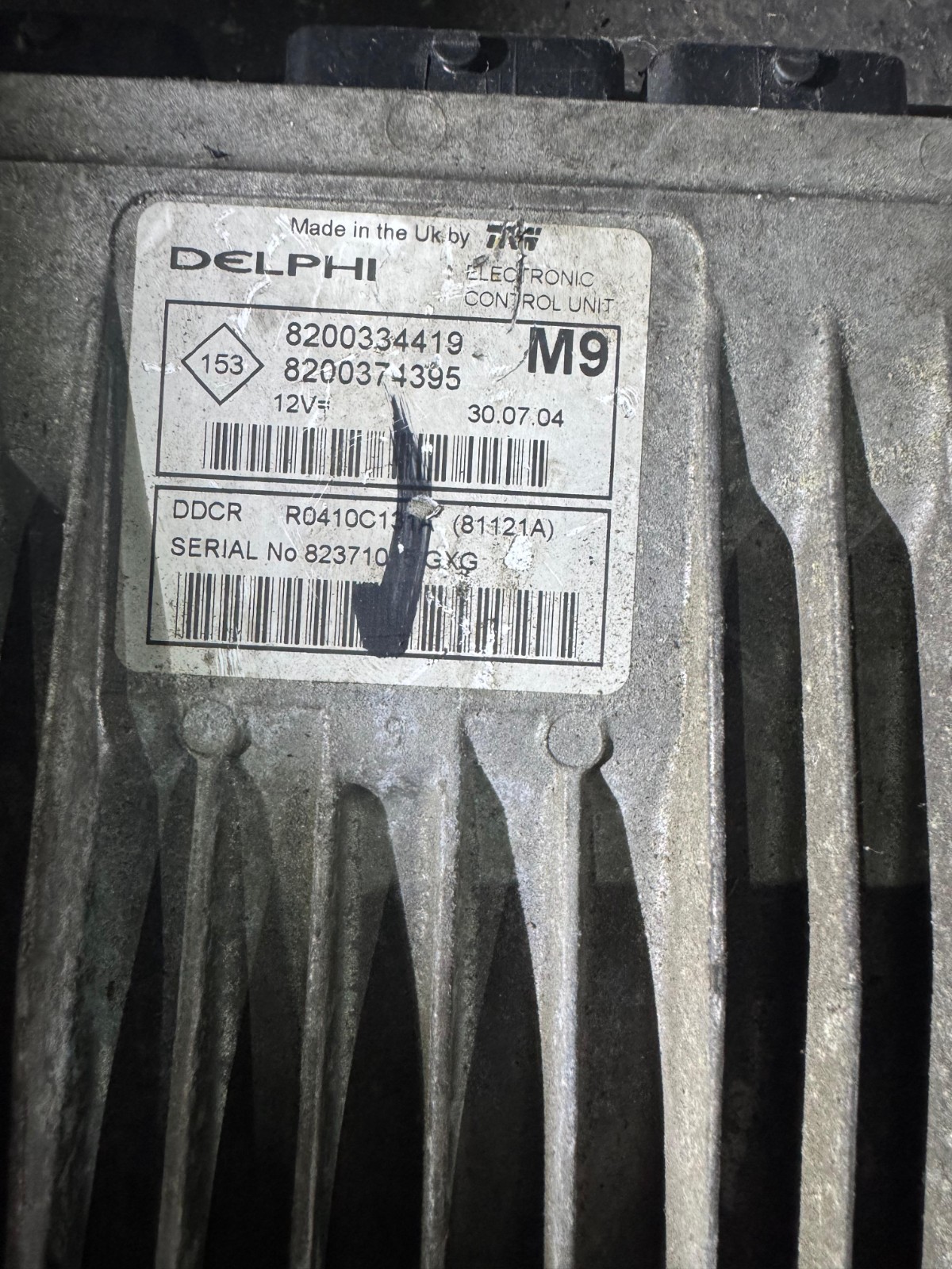 8200334419 8200374395 Delphi DDCR R0410C131A Diesel Engine ECU
