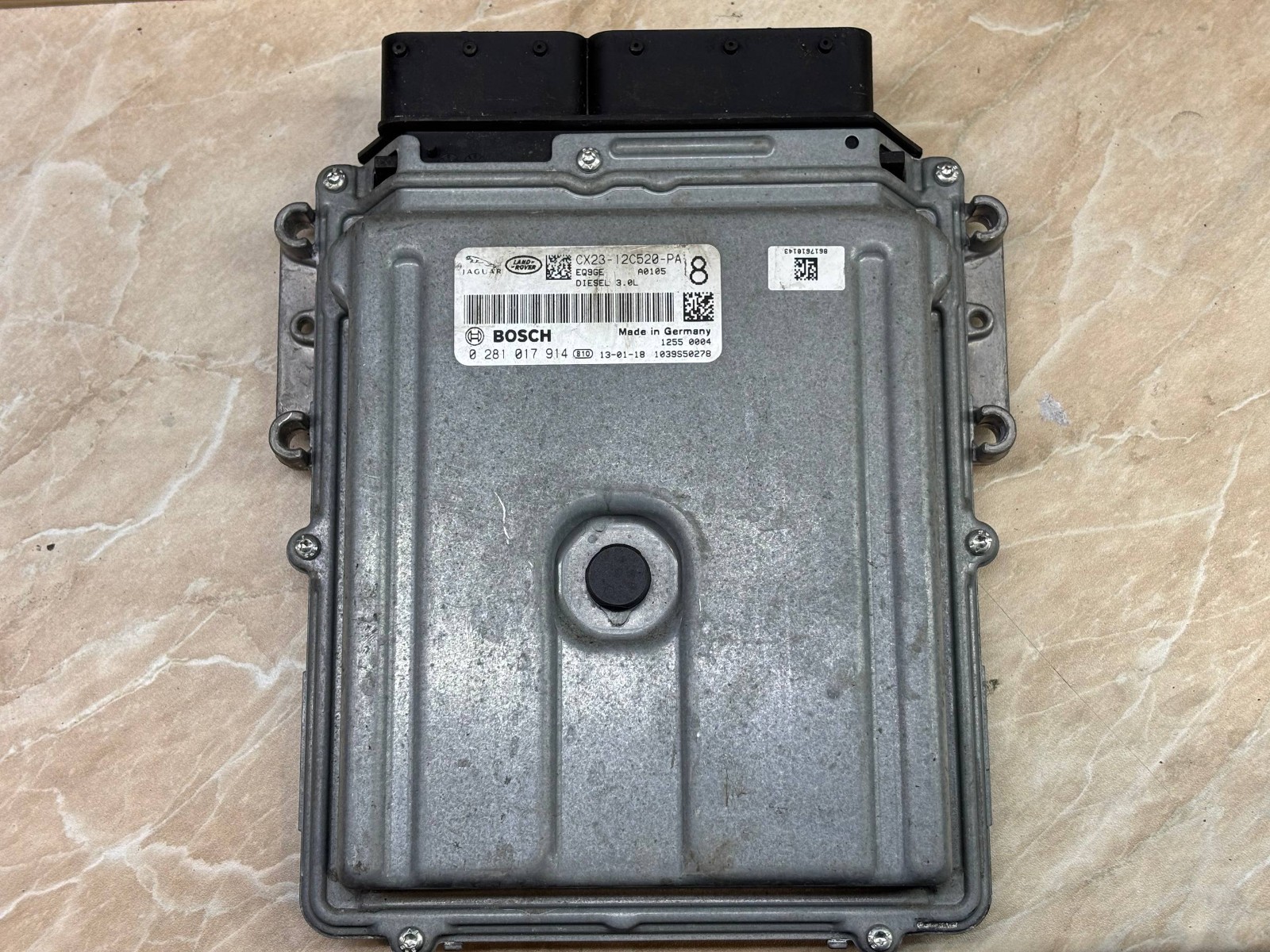 CX23 12C520 PA8 Bosch 0281017914 Diesel Engine ECU Module EDC17CP11