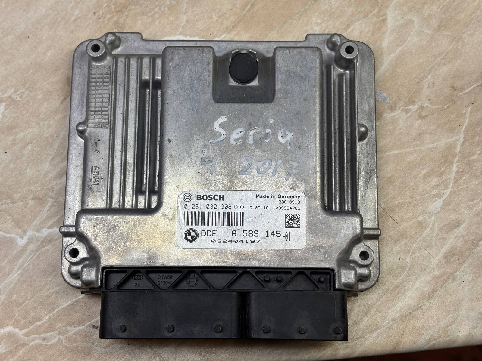 DDE 8589145 01 Bosch EDC17C50 0281032308 BMW Engine Control Unit ECU