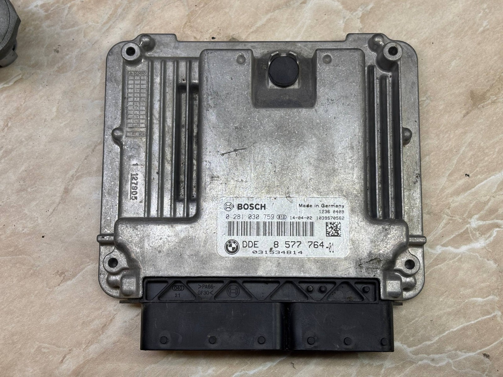 DDE 8577764 01 Bosch EDC17C41 0281030759 BMW Engine Control Unit ECU