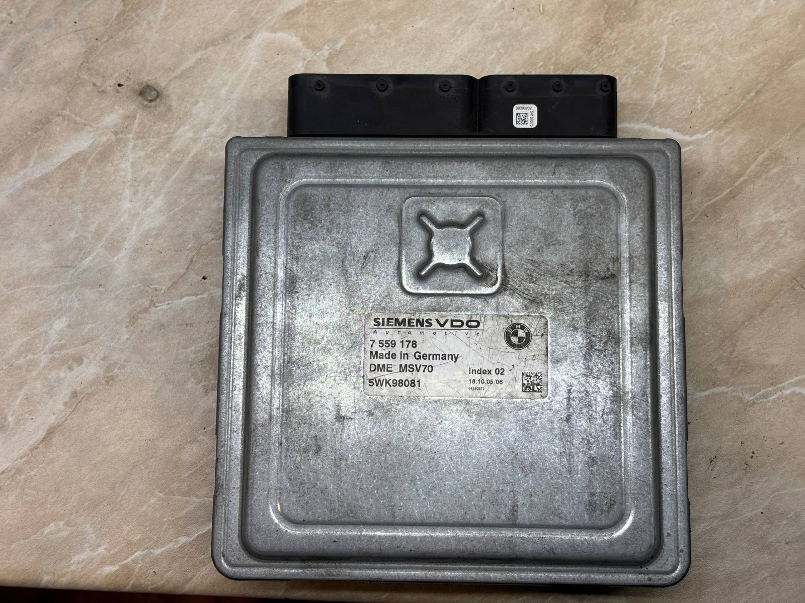 5WK98081 Siemens VDO DME MSV70 7559179 BMW Petrol Engine ECU
