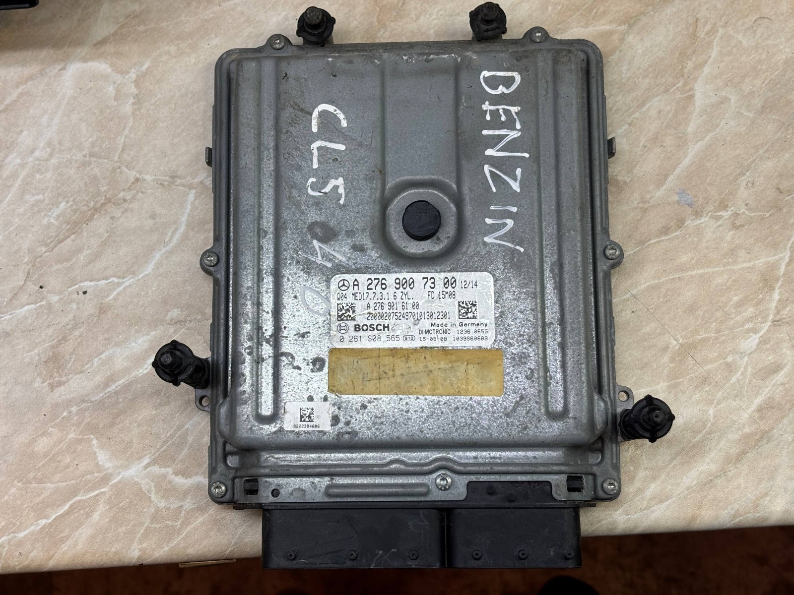 A2769007300 Bosch MED17.3.3.1 0261S08565 Mercedes Engine ECU Module