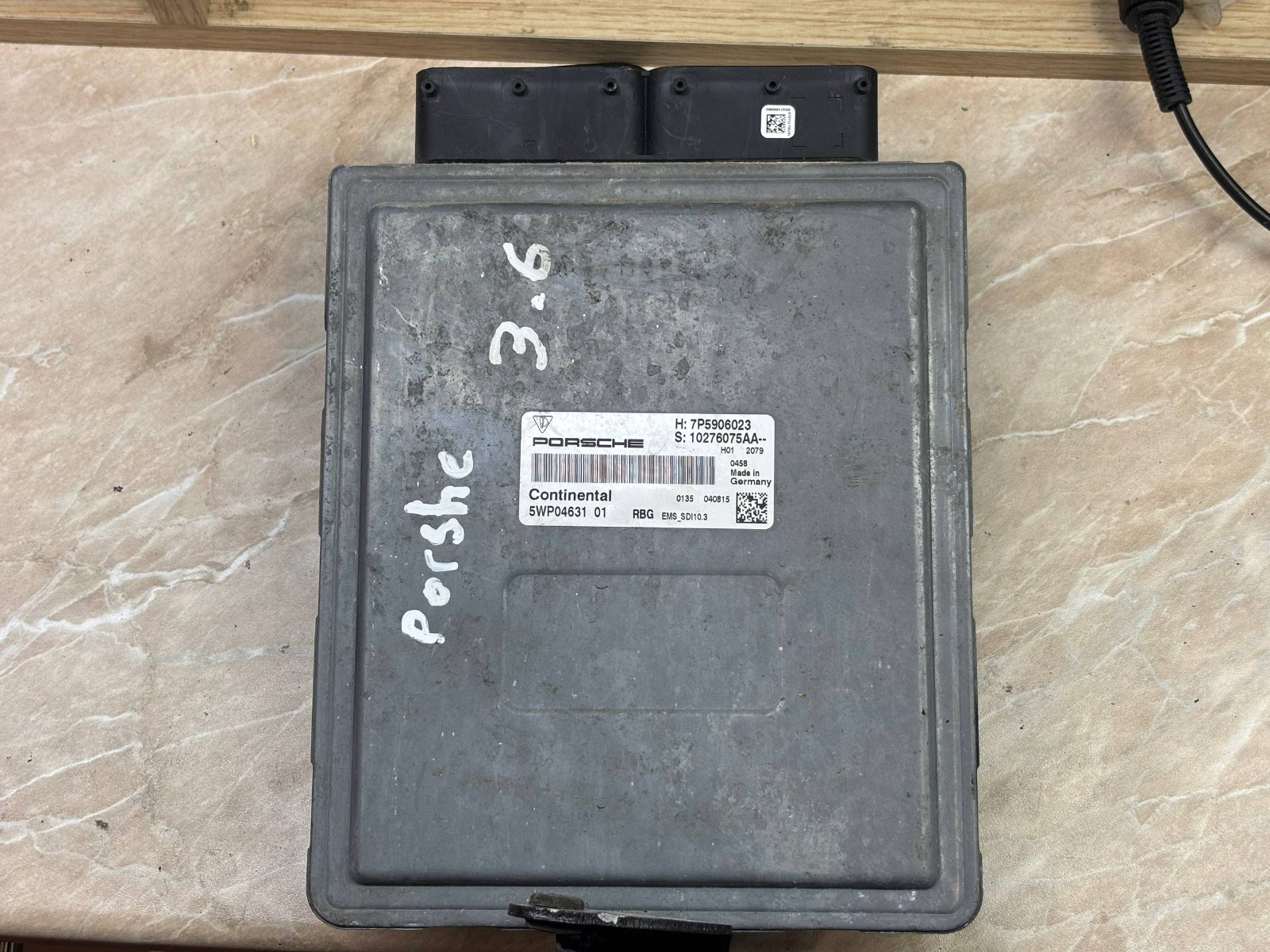 7P5906023 10276075AA Continental EMS SDI 10.3 5WP04631 01 VW Engine ECU