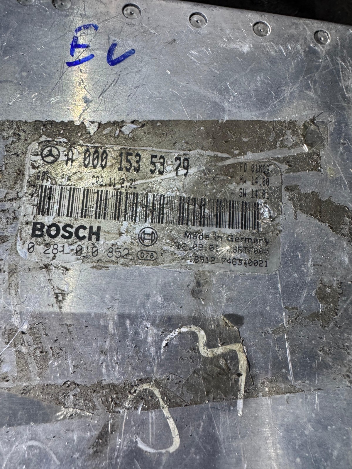 A0001535379 Bosch CR2.11 0281010852 Mercedes CDI Engine ECU