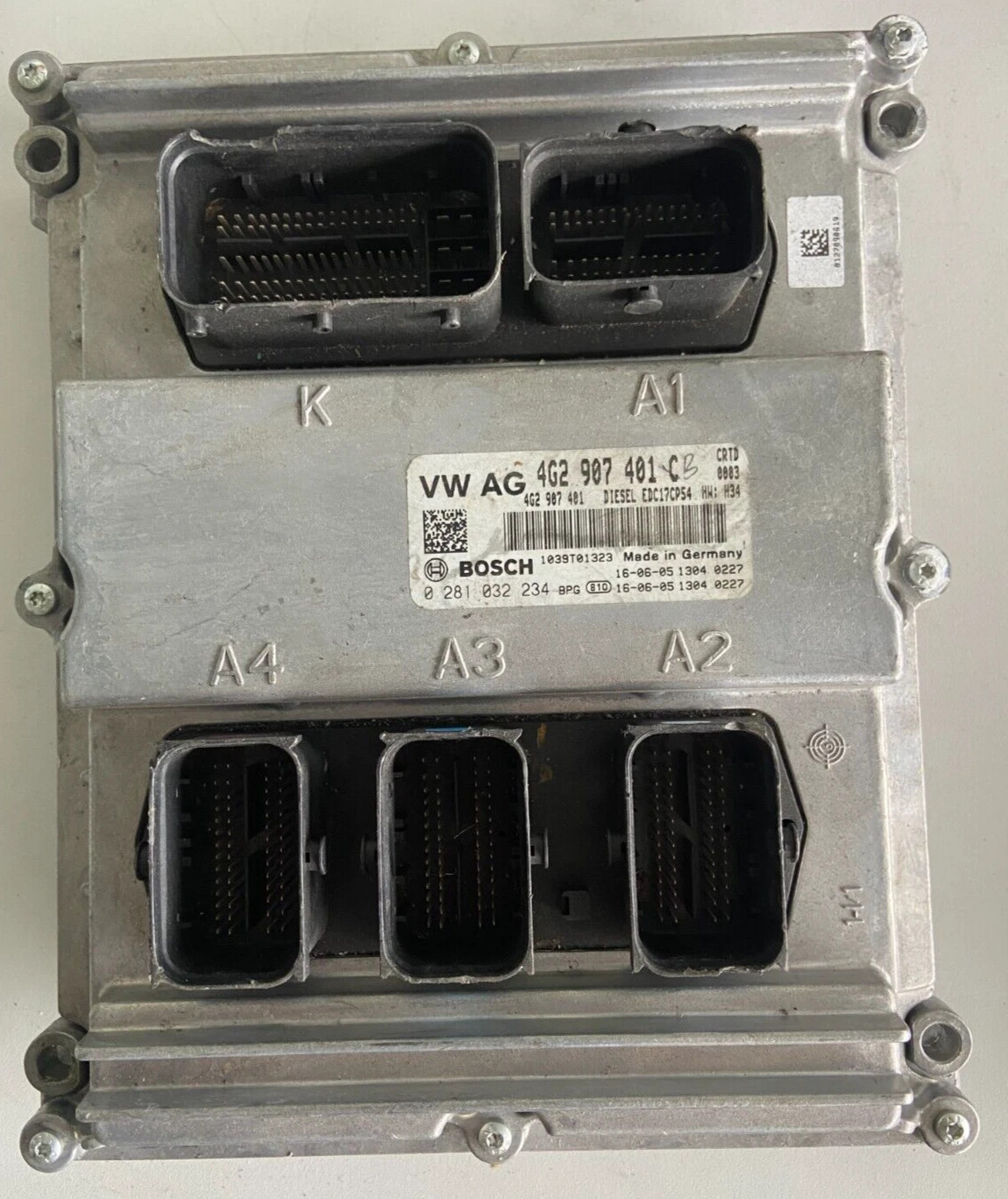 4G2907401C Bosch EDC17CP54 0281032234 Audi Engine ECU Module