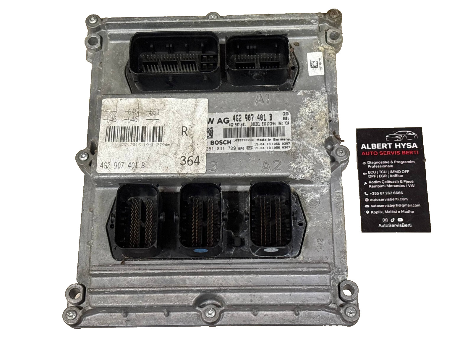 4G2907401B Bosch EDC17CP54 0281031729 Audi Engine Control Unit ECU