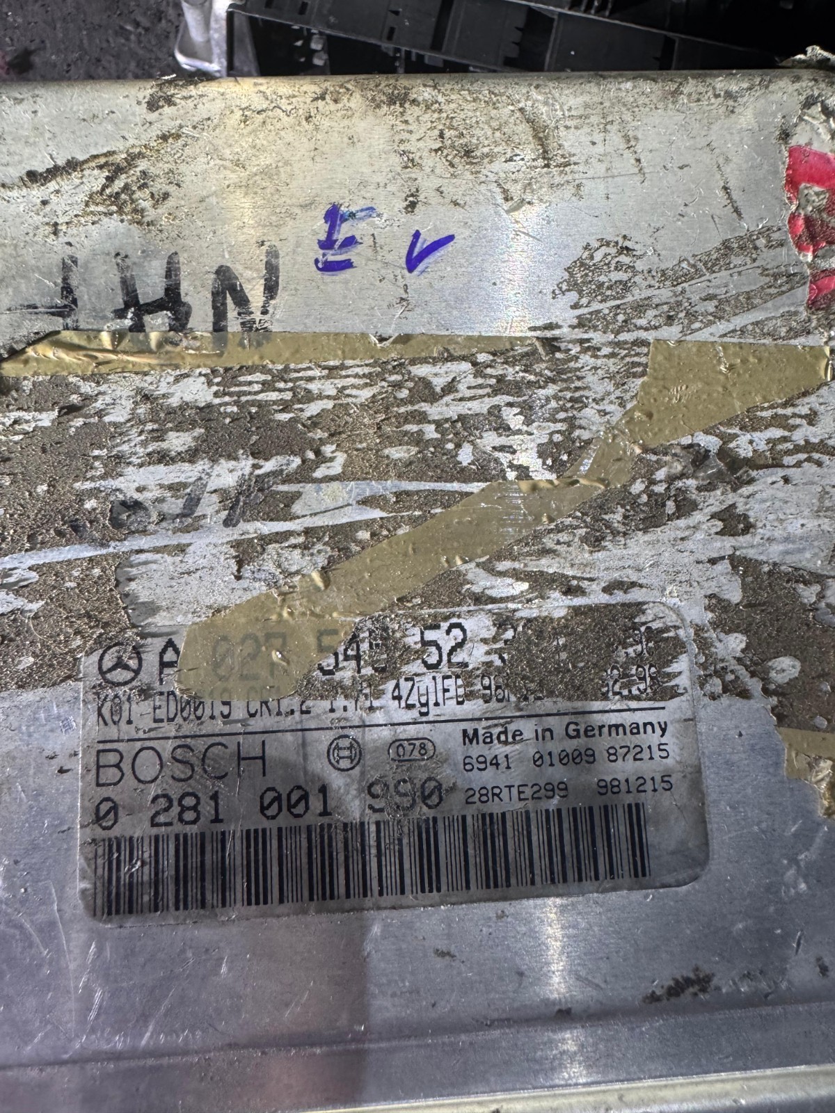 A0275455232 Bosch CR1.2 0281001990 Mercedes CDI Engine ECU