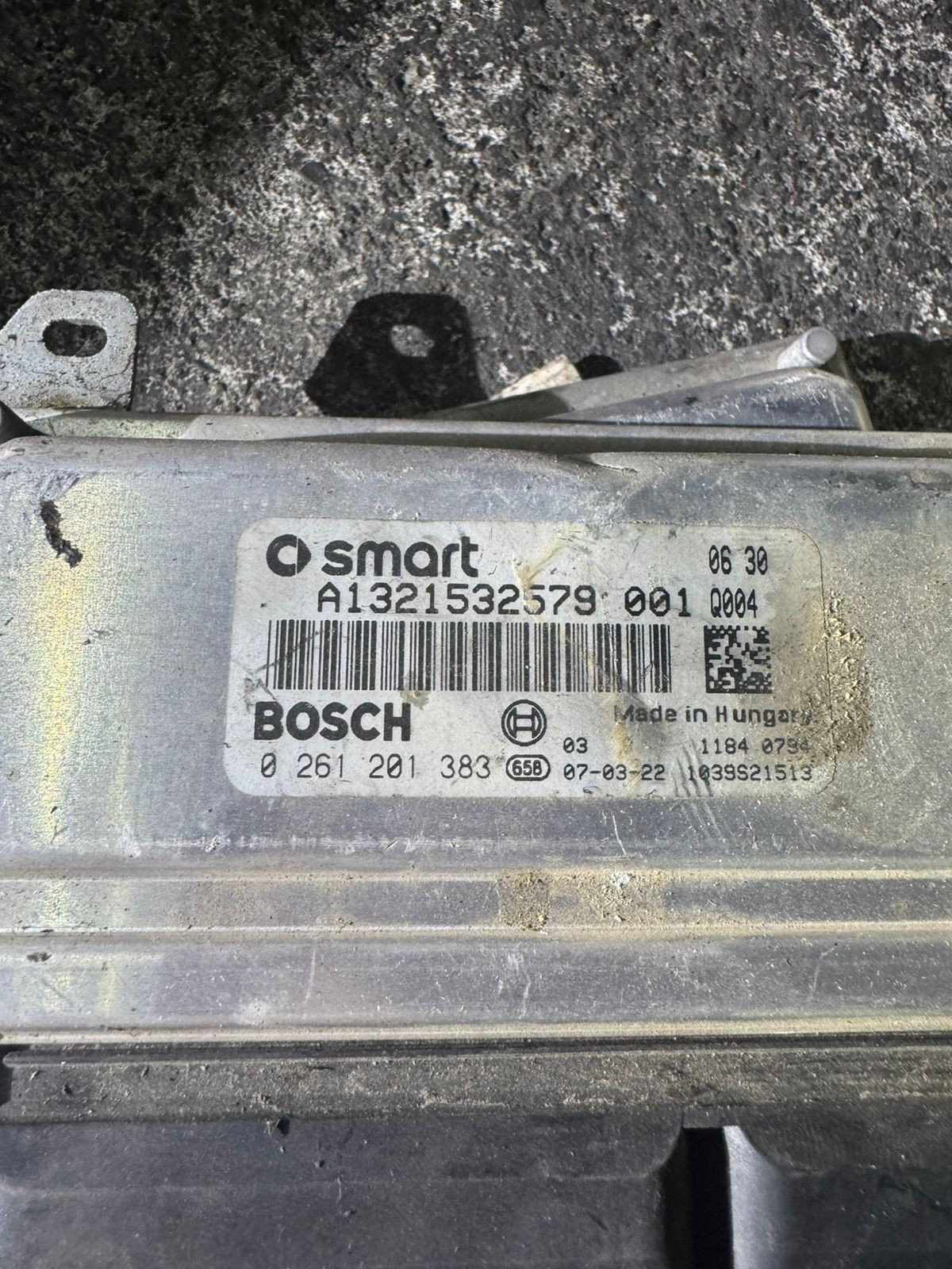 A1321532579 Bosch 0261201383 Mercedes Petrol Engine ECU