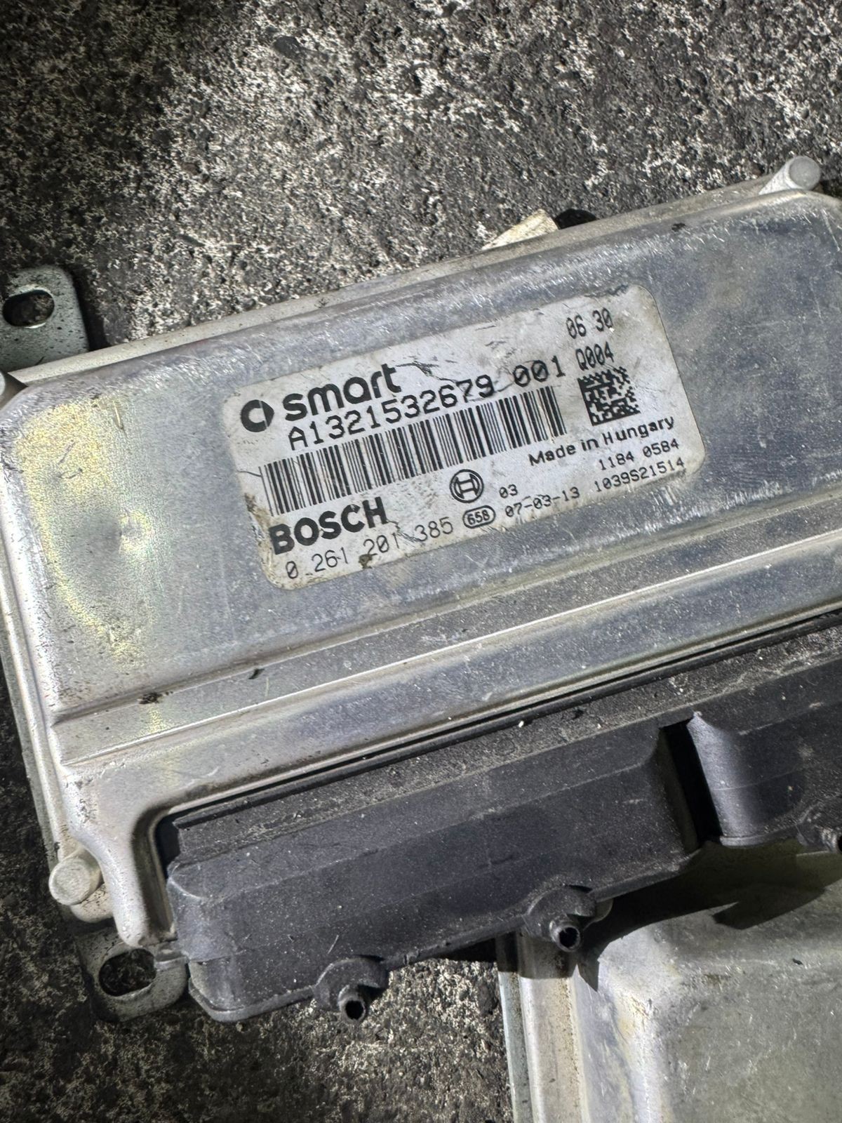 A1321532679 Bosch 0261201385 Mercedes Engine Control Unit