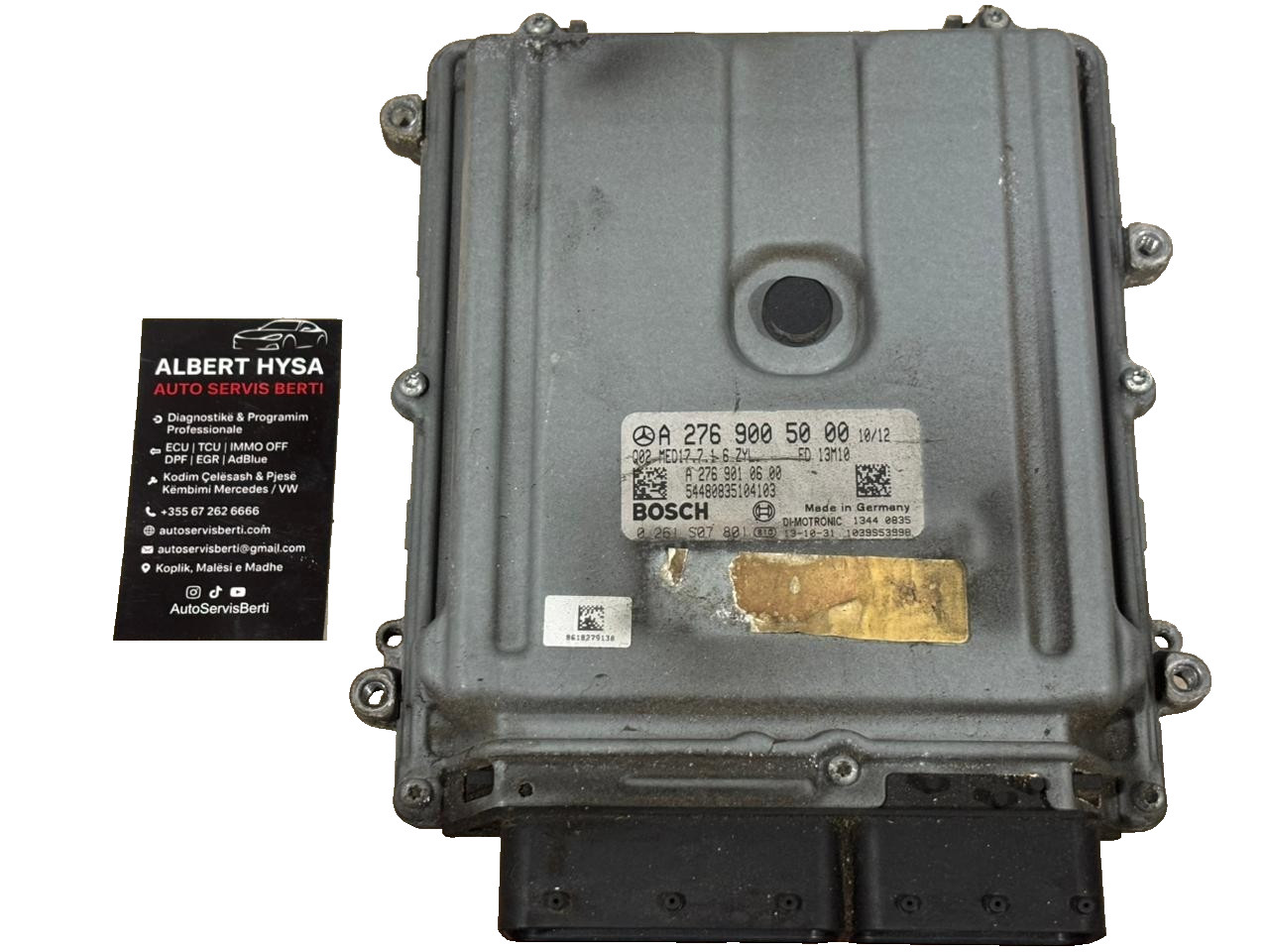 A2769005000 Bosch MED17.7.1 0261S07801 Mercedes Petrol Engine ECU