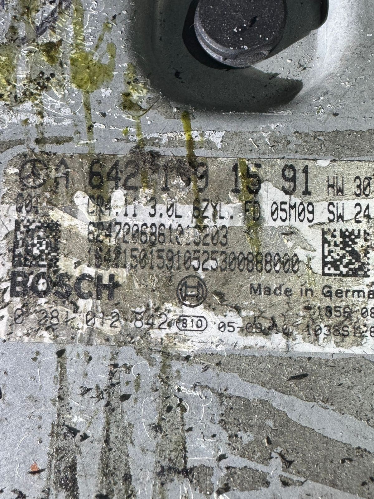 A6421501591 Bosch EDC16CP31 0281012842 Mercedes CDI Engine ECU