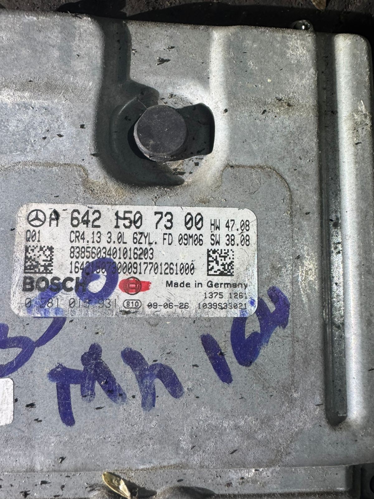 A6421507300 Bosch EDC16CP31 0281015931 Mercedes CDI Engine ECU